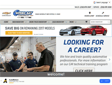 Tablet Screenshot of esterobaychevrolet.com